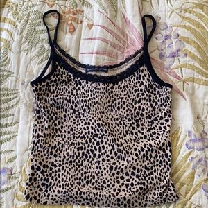 Brandy cheetah top